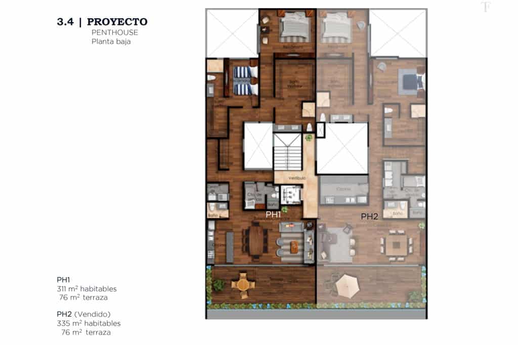 Eugenio Sue 233 – Dept PH 1