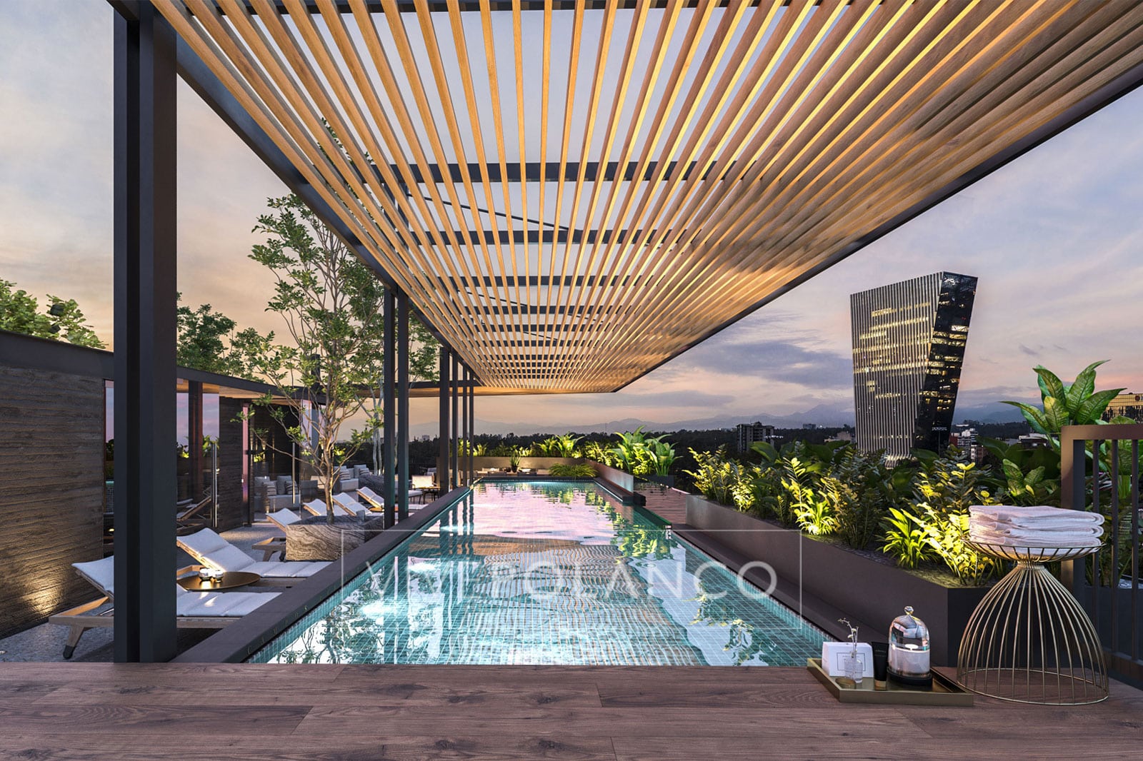 Garden House en Venta Campos Elíseos, Torre Elysee
